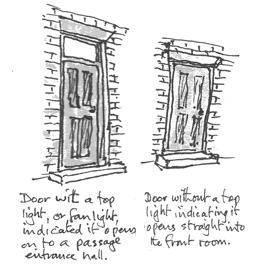 Illustration of doors in Mossley