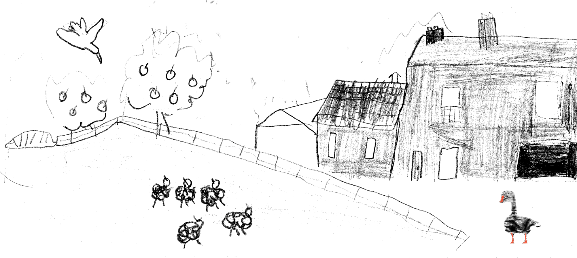 Illustration by children of Micklehurst All Saints